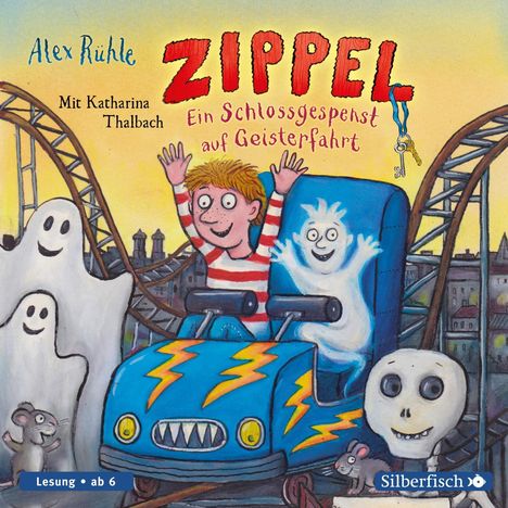 Alex Rühle: Zippel - Ein Schlossgespenst auf Geisterfahrt, 2 CDs