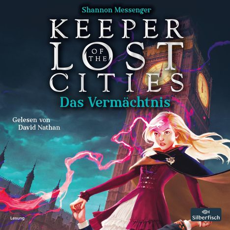 Shannon Messenger: Keeper of the Lost Cities - Das Vermächtnis (Keeper of the Lost Cities 8), 4 LPs