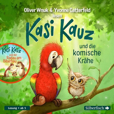Kasi Kauz und die komische Krähe, Kasi Kauz und der Radau am Biberbau, CD