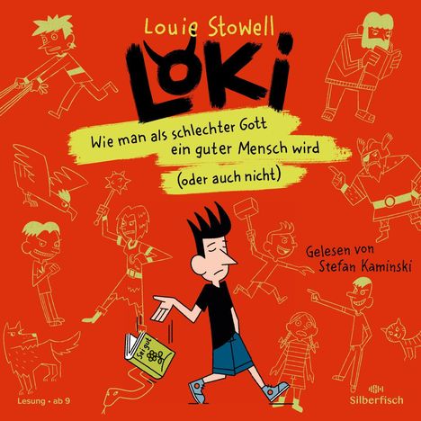 Louie Stowell: Loki 1: Wie man als schlechter Gott ein guter Mensch wird (oder auch nicht), 3 CDs