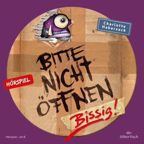 Charlotte Habersack: Bitte nicht öffnen - Hörspiele 1: Bissig! Das Hörspiel, CD