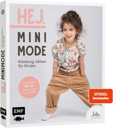 JULESNaht: Hej. Minimode - Kleidung nähen für Kinder, Buch