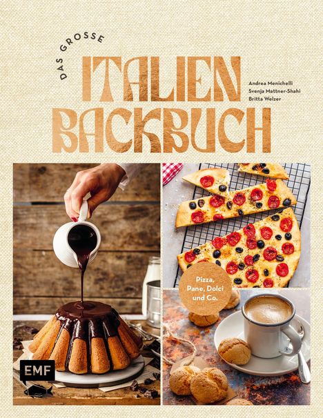 Andrea Menichelli: Das große Italien Backbuch, Buch