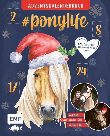 Lea Schirdewahn: # ponylife - Mein Adventskalenderbuch - Von Lia und Lea, Buch