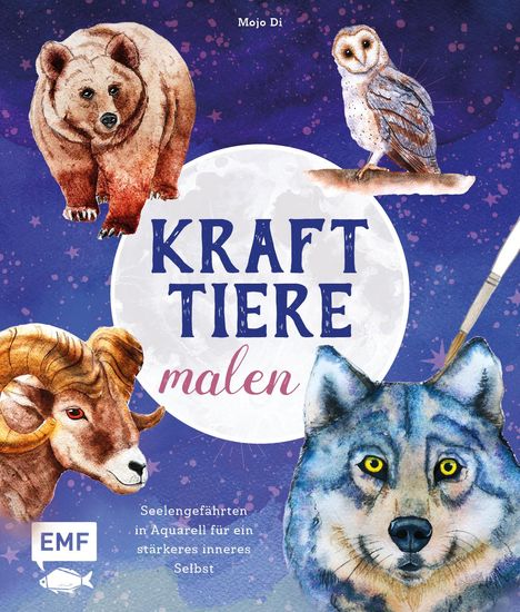 Mojo Di: Krafttiere malen, Buch