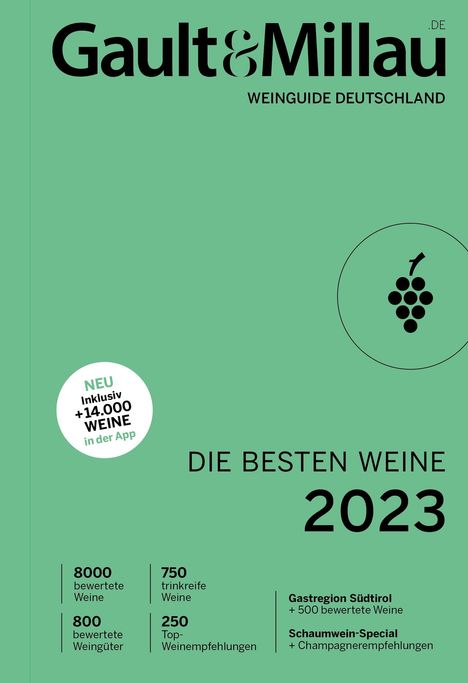 Gault&Millau Weinguide Deutschland, Buch