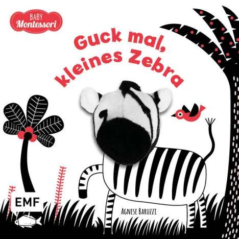 Kontrastbuch für Babys: Guck mal, kleines Zebra, Buch