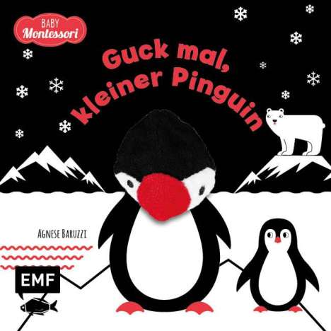 Kontrastbuch für Babys: Guck mal, kleiner Pinguin, Buch