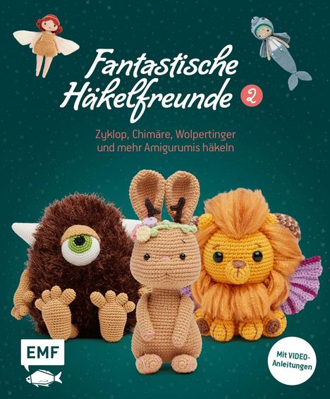 Amigurumipatterns. Net: Fantastische Häkelfreunde 2, Buch