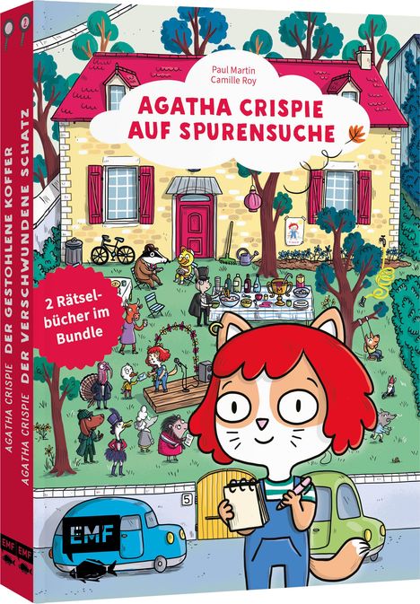 Paul Martin: Agatha Crispie auf Spurensuche - Geschichten mit Bilderrätseln, Buch