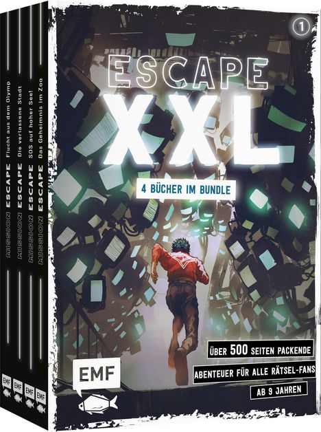 Lylian: Escape XXL - über 500 Seiten packende Abenteuer für alle Rätsel-Fans ab 9 Jahren (Band 1), Buch