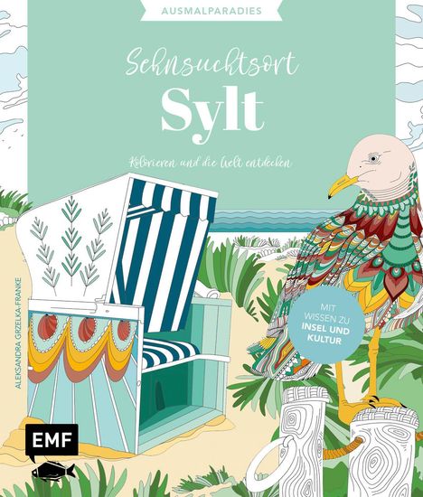 Aleksandra Grzelka-Franke: Ausmalparadies - Sehnsuchtsort Sylt, Buch