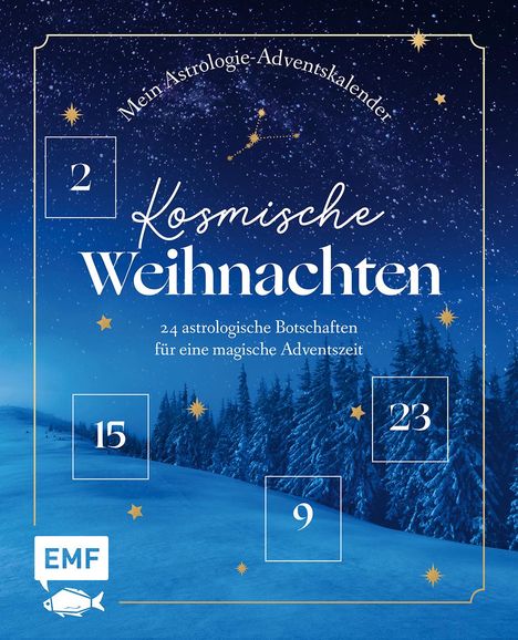 Mein Astrologie-Adventskalender-Buch: Kosmische Weihnachten, Buch