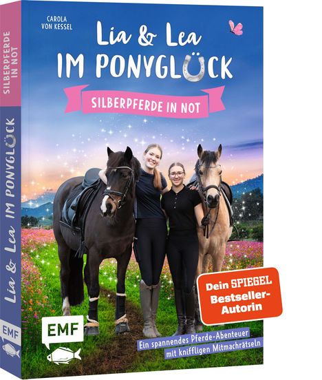 Carola von Kessel: Lia und Lea im Ponyglück - Silberpferde in Not, Buch