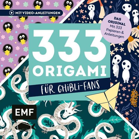 333 Origami - Für Ghibli-Fans - Niedliche Papiere falten, Buch