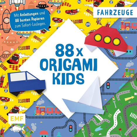 Thade Precht: 88 x Origami Kids - Fahrzeuge, Buch