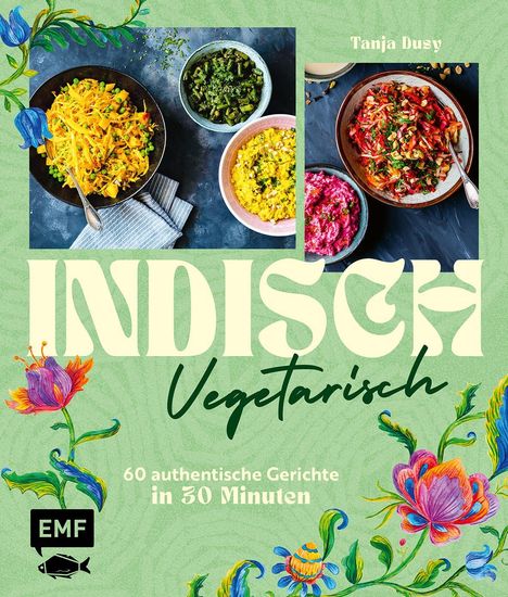 Tanja Dusy: Indisch vegetarisch, Buch