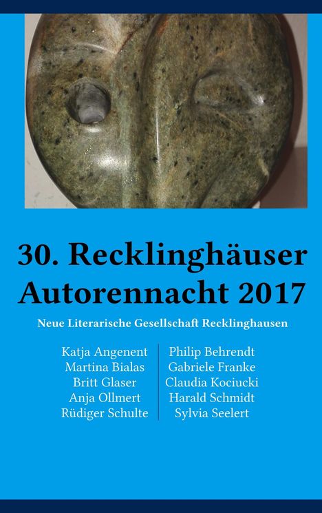 Katja Angenent: 30. Recklinghäuser Autorennacht, Buch