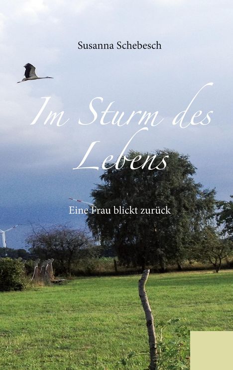Susanna Schebesch: Im Sturm des Lebens, Buch