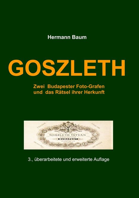 Hermann Baum: Goszleth, Buch