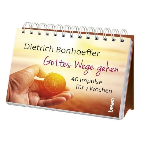 Dietrich Bonhoeffer: Gottes Wege gehen - Aufstellbuch, Buch