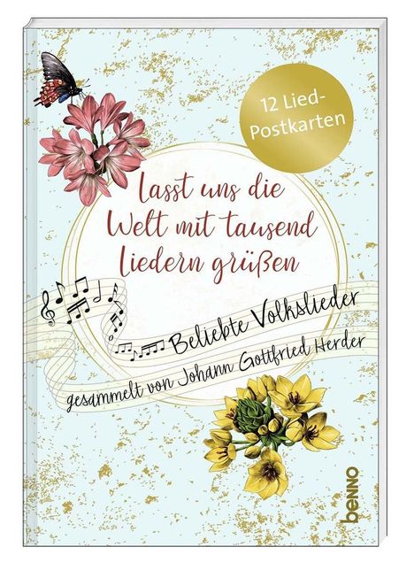 Johann Gottfried Herder: Herder, J: Postkartenbuch »Lasst uns die Welt mit tausend Li, Buch