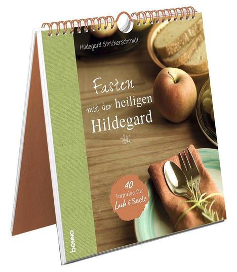 Hildegard Strickerschmidt: Fasten mit der heiligen Hildegard, Buch