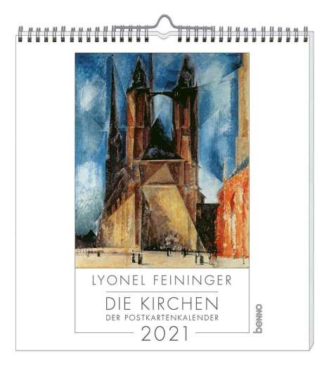 Lyonel Feininger 2021 - Die Kirchen, Kalender