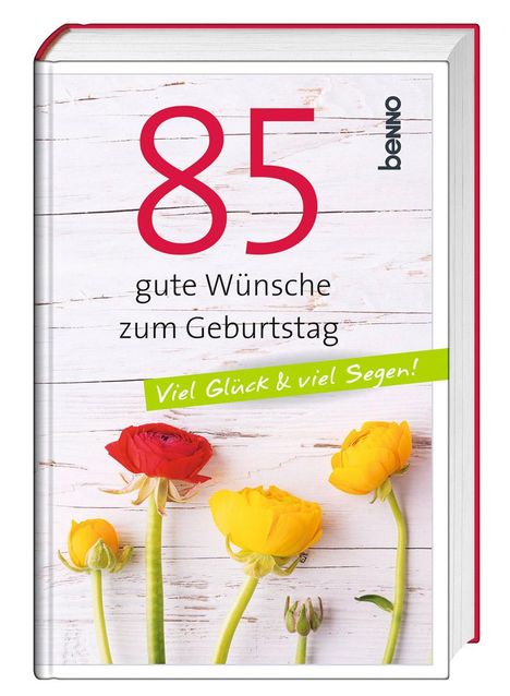 85 gute Wünsche zum Geburtstag, Buch