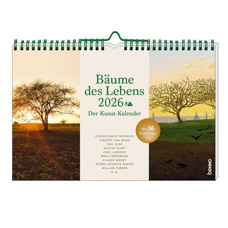 Bäume des Lebens 2026, Kalender