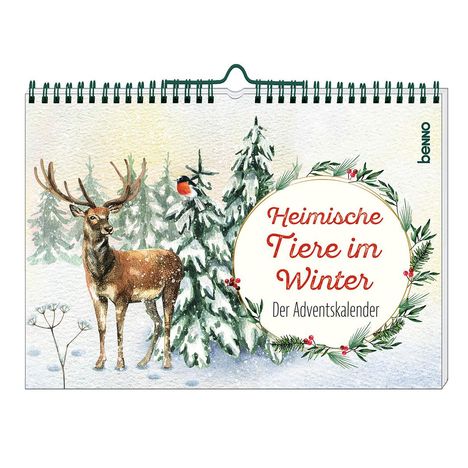 Heimische Tiere im Winter - der Adventskalender, Kalender