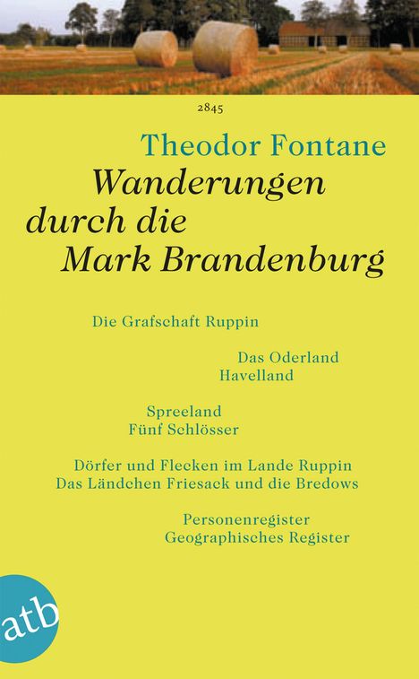 Theodor Fontane: Wanderungen durch die Mark Brandenburg, Buch