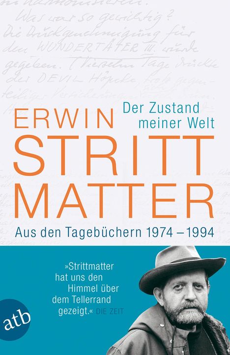 Erwin Strittmatter: Der Zustand meiner Welt, Buch