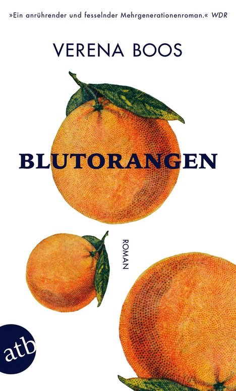 Verena Boos: Blutorangen, Buch