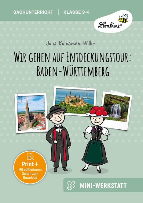 Julia Kulbarsch-Wilke: Wir gehen auf Entdeckungstour: Baden-Württemberg, 1 Buch und 1 Diverse
