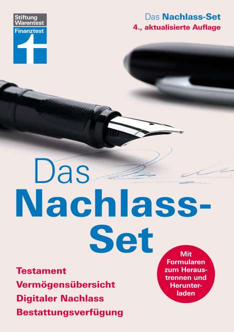 Nachlass-Set, Buch