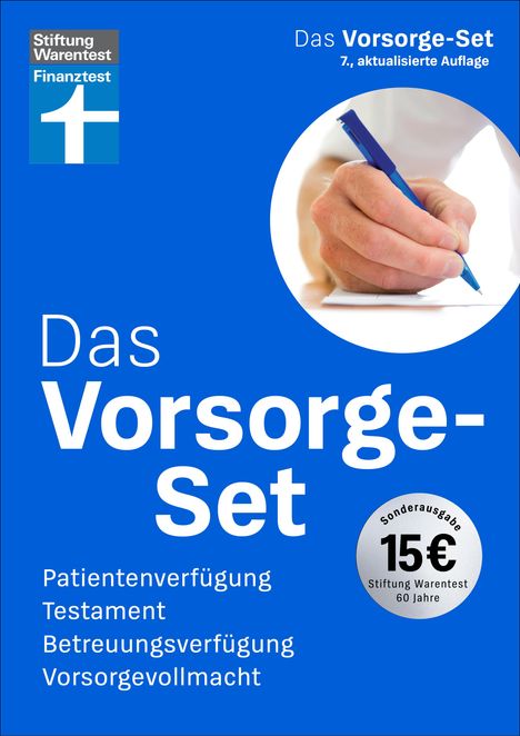 Das Vorsorge-Set, Buch