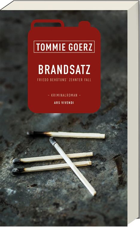 Tommie Goerz: Brandsatz, Buch