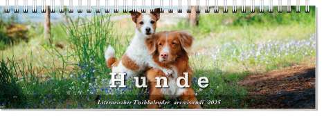 ars vivendi verlag: Tischkalender Hunde 2025, Kalender