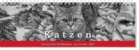 ars vivendi verlag: Tischkalender Katzen 2025, Kalender