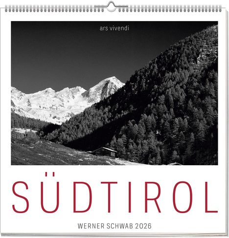 Werner Schwab: Südtirol 2026, Kalender