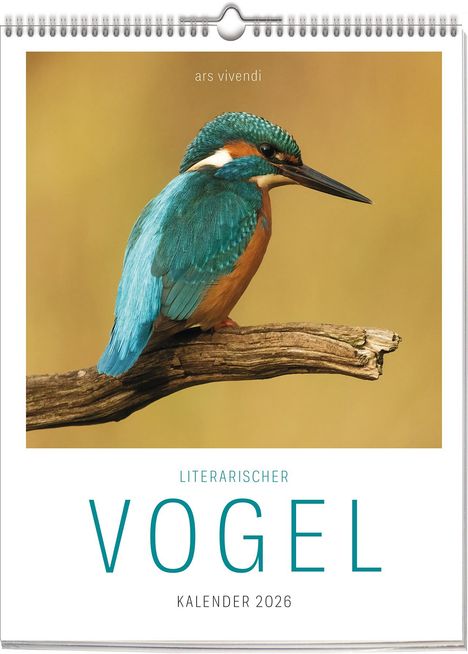 Literarischer Vogel - Kalender 2026, Kalender