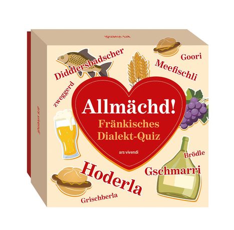 Frank N. Wirth: Allmächd - Fränkisches Dialekt-Quiz (Neuauflage), Spiele