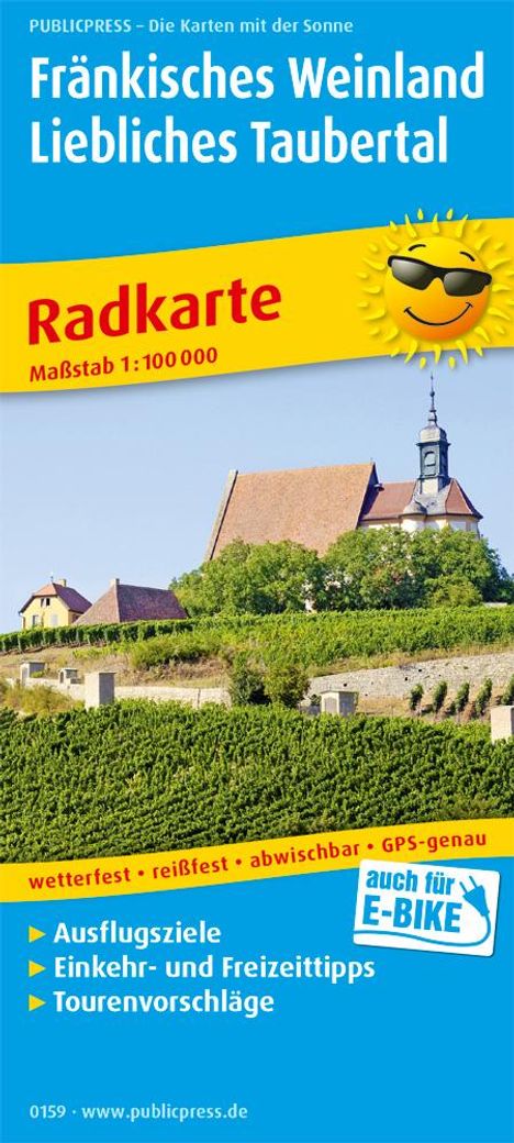 Fränkisches Weinland - Liebliches Taubertal, Karten