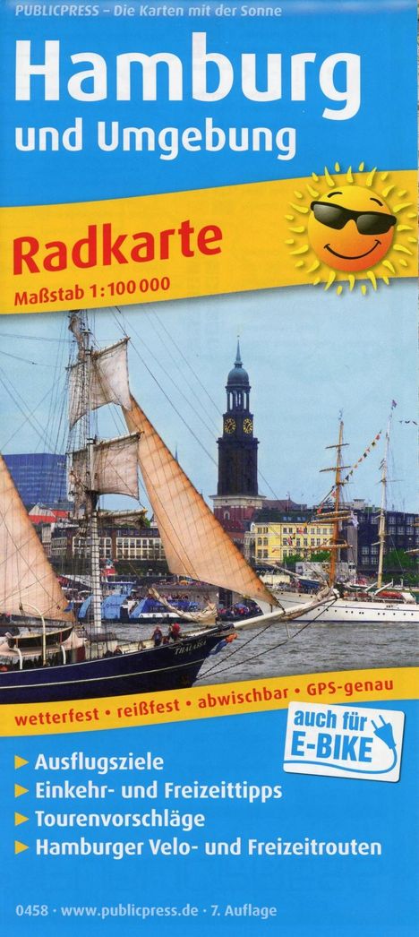Hamburg und Umgebung 1:100 000, Karten