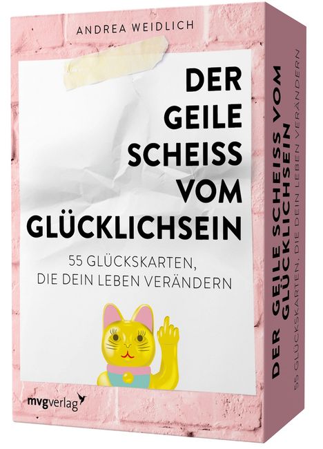 Andrea Weidlich: Der geile Scheiß vom Glücklichsein - 55 Glückskarten, die dein Leben verändern, Diverse
