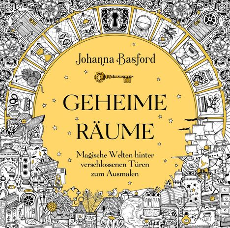 Johanna Basford: Geheime Räume, Buch