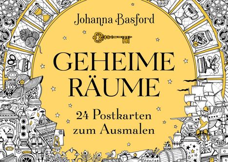 Johanna Basford: Geheime Räume, Buch