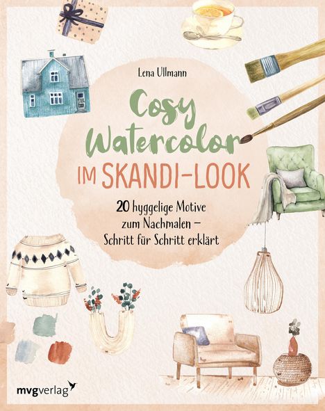 Lena Ullmann: Cosy Watercolor im Skandi-Look, Buch