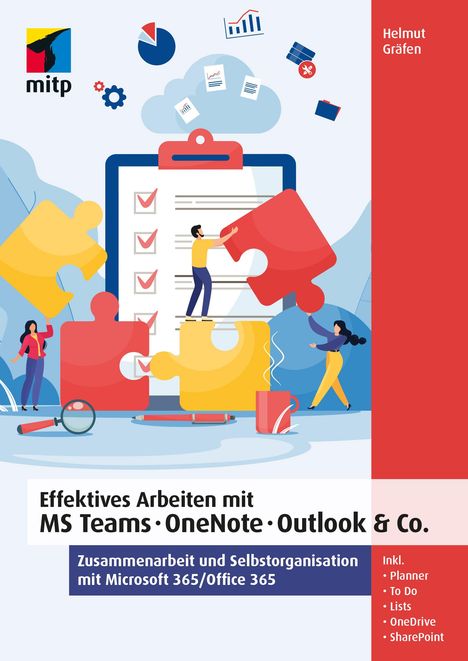 Helmut Gräfen: Effektives Arbeiten mit MS Teams, OneNote, Outlook &amp; Co., Buch